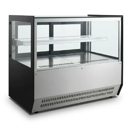 Straight Glass Countertop Cake Display Case