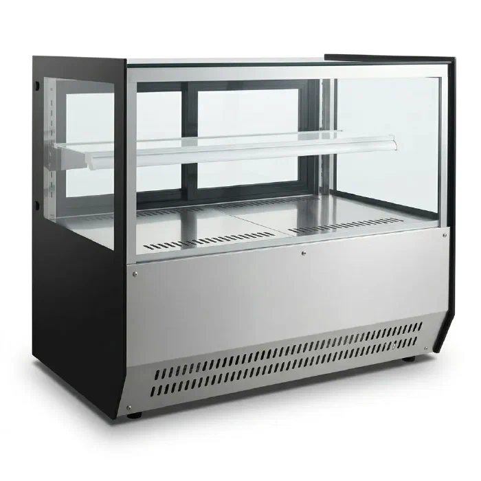 Straight Glass Countertop Cake Display Case