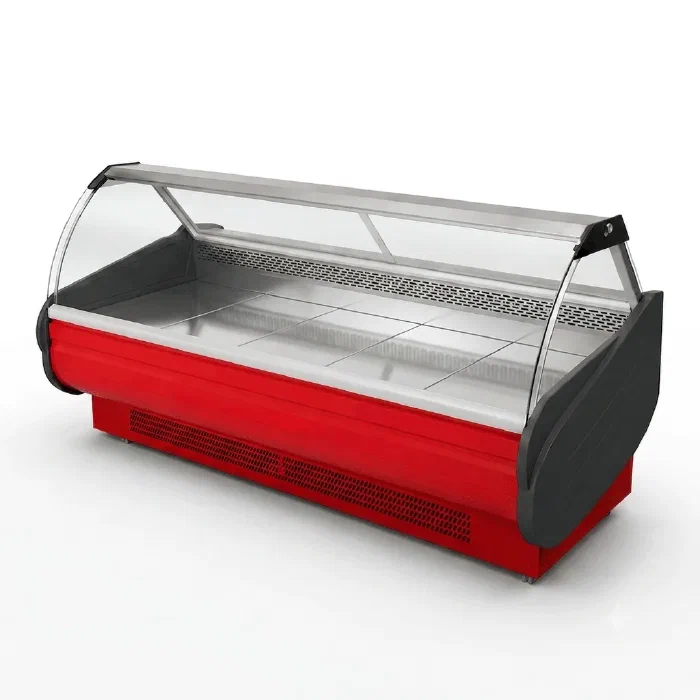 Curved Glass Deli Display Case - Premium F Series