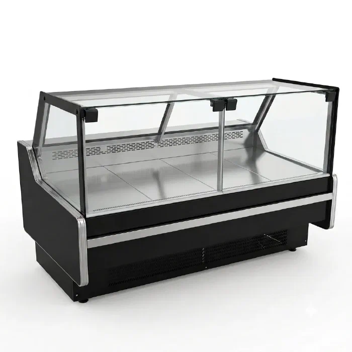 Straight Glass Deli Display Case with Lift-up Front - Premium F Series